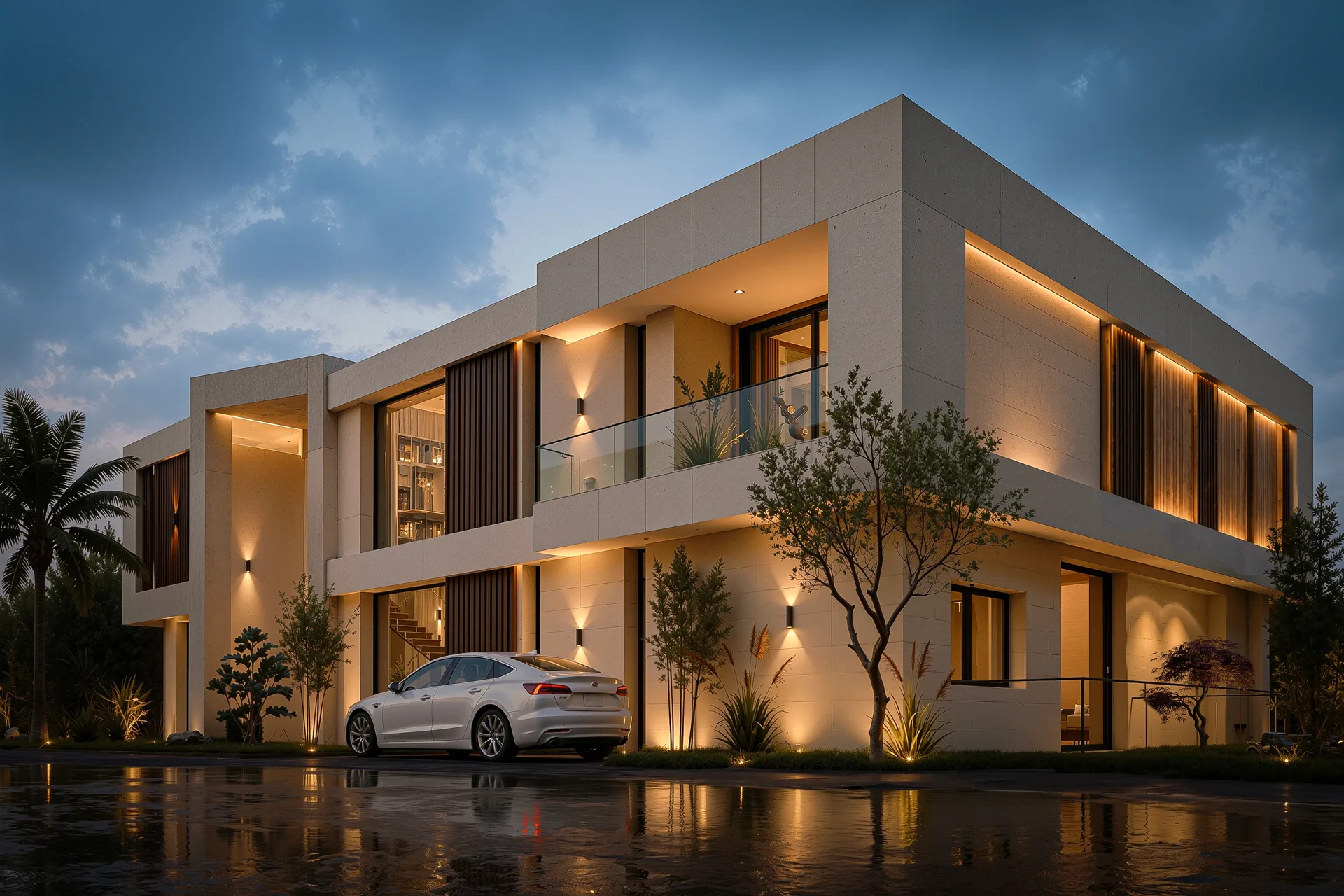 Villa Ben Akil — vue d'angle